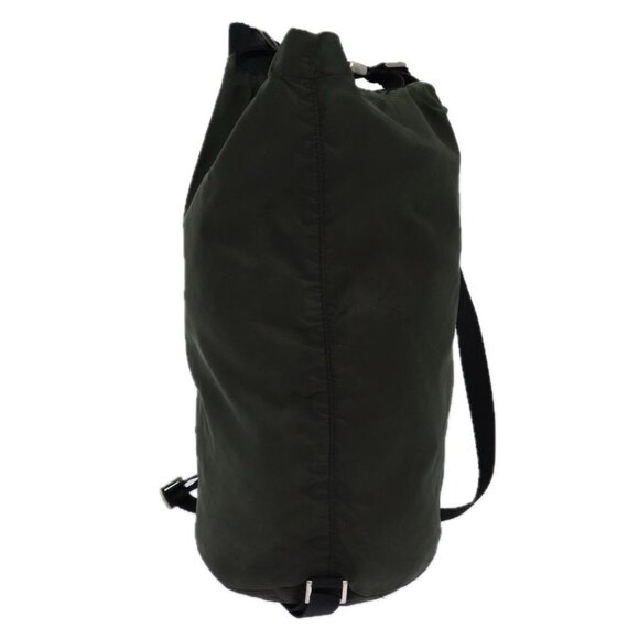 PRADA Shoulder Bag Nylon Khaki Auth - Picture 3 of 16
